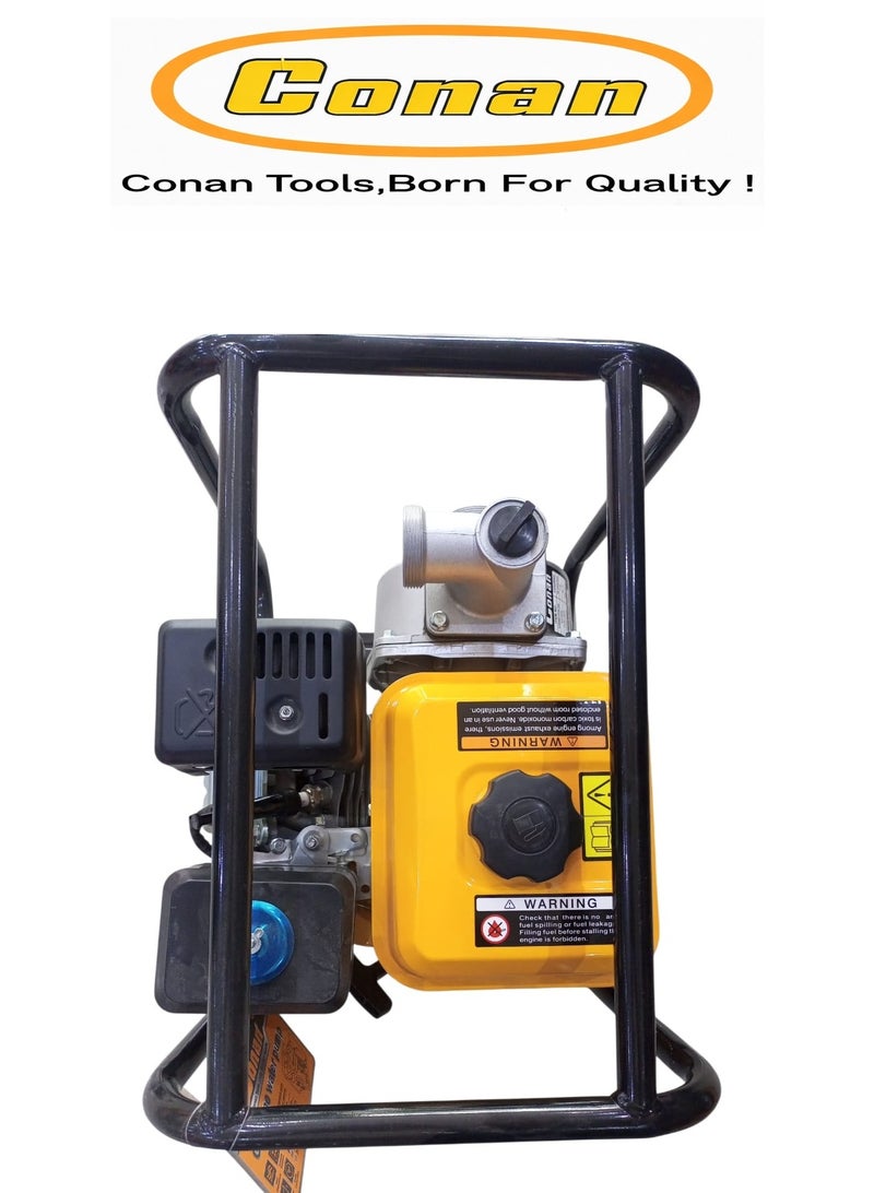 Conan Gasoline Water Pump COGW03 – 3 Inch Port – 196cc Engine – 28m Head Lift – 7m Suction – Heavy Duty Steel Frame - Image 4